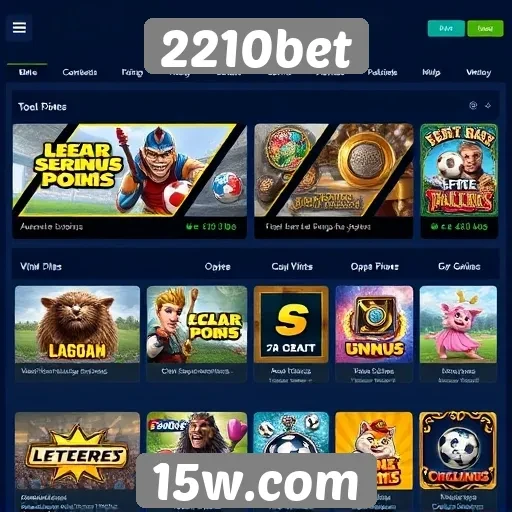 Análise das ofertas de jogos no site 2210bet